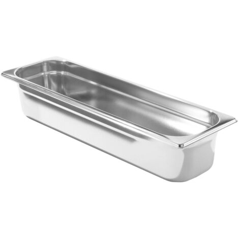 Contenitore in acciaio GN Profi Line da -40°C a +300°C GN 2/4 altezza 150mm - Hendi 801840 (1/3)