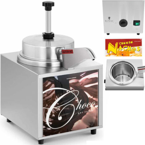 Scalda salsa al cioccolato elettrico con dosatore 4,5 l 500 W (1/6)