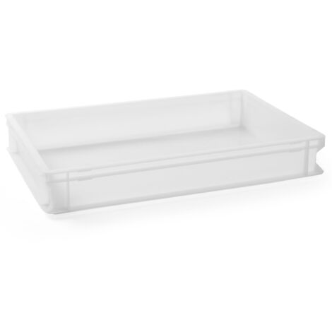 Contenitore per lievitazione impasto pizza 60x40cm, altezza 70mm - Hendi 880906