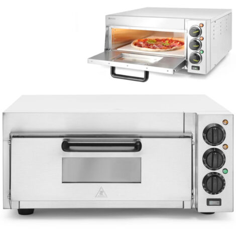 Forno per pizza monocamera per 1 pizza grande 2000 W 230 V - Hendi 220290