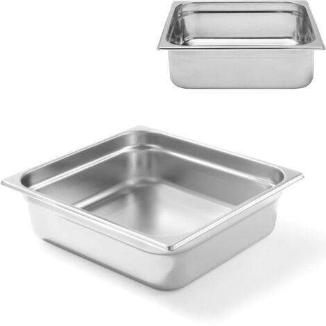 Contenitore GN 2/3, acciaio inox, Profi Line, altezza 65 mm - Hendi 801338 (1/5)