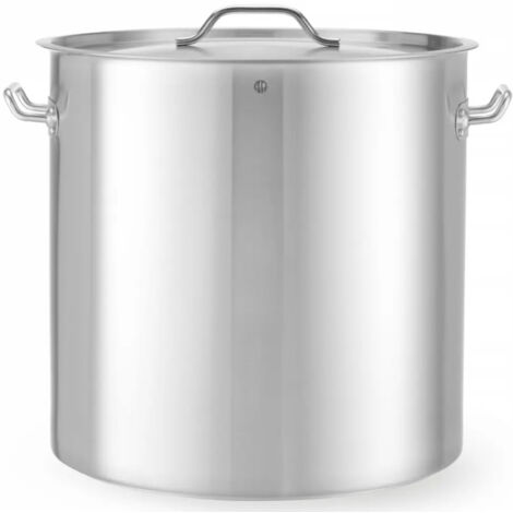 Pentola Budget Line con coperchio 71 l diametro 450 x 450 h - Hendi 834909 (1/5)