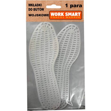 Solette militari 30cm per scarpe taglia 46 griglia antitraspirante in plastica (1/3)