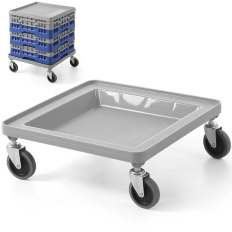 Carrello portacestello per lavastoviglie CAMBRO Camrack 50x50cm - grigio (1/2)