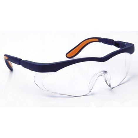 Occhiali Di Sicurezza EN166 Aste Regolabili Grigio