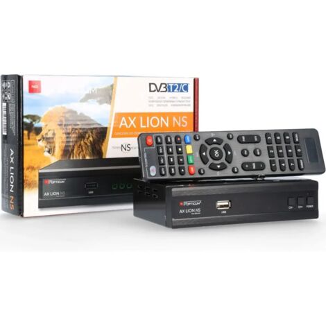 Sintonizzatore OPTICUM AX LION NS H.265 DVB-T2/C