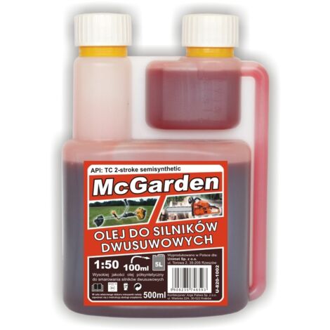 OLIO PER MISCELA MOTORE A 2 TEMPI 500 ML CON EROGATORE - U-820-1002