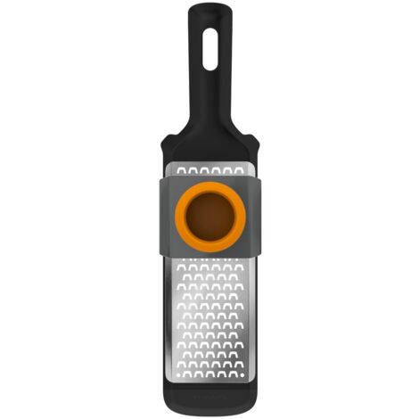 Fiskars Grattugia, Grana grossa, Dimensioni: 32 x 8 cm, Metallo/Plastica, Functional Form, 1014410 (1/5)