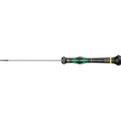 Cacciavite di precisione Wera per elettronica, piatto, 2x0,4x100 mm