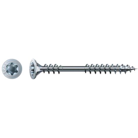 SPAX Renovation Vite Torx - Ø4,5 x 70 mm - Testa svasata - Filettatura di fissaggio Confezione da 500 - 0541010450705