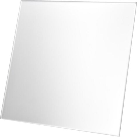 PANNELLO VENTILATORE IN VETRO DRIM SATINATO ARGENTO - RX 01-177