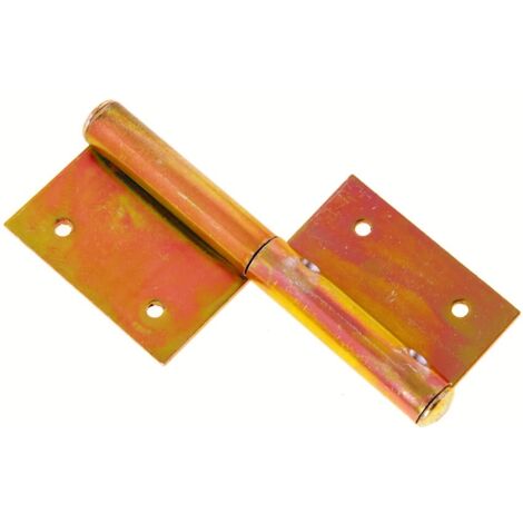 CERNIERA PER PORTA ZINCATA 140MM DESTRA - ZAW D140 ZN