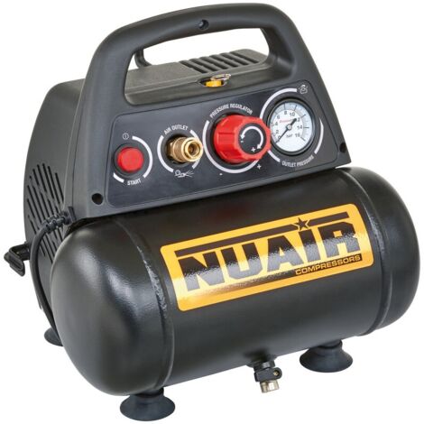 COMPRESSORE SENZA OLIO 6L 8 BAR 1,5HP - N/NUB552 (1/5)