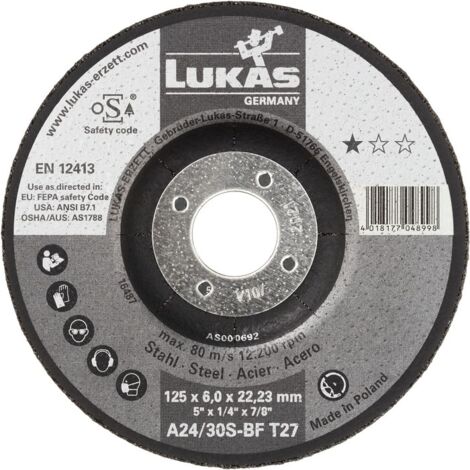 DISCO CONVESSO T27 1256.022 A24/30S-BF PREMIUMFLEX - T27 125 6.0R