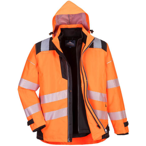 GIACCA DA LAVORO 3 in 1 PW365OBR ARANCIONE XXL - KUR 365O XXL (1/2)
