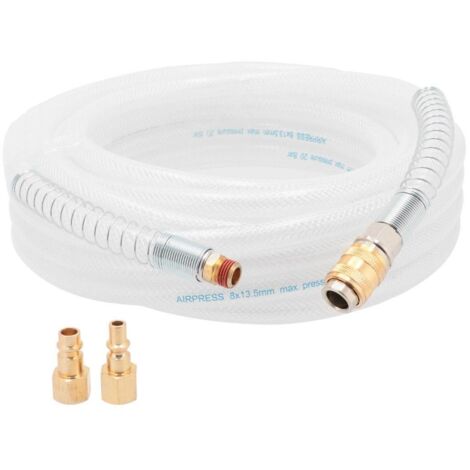 TUBO PNEUMATICO IN PVC CON ATTACCHI RAPIDI 8MM10M - AP 40480 (1/4)