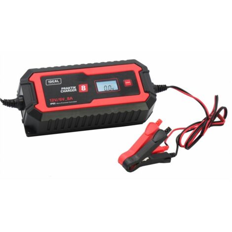 PRAKTIK CHARGER 8 LCD 6/12V - BW PCHARGE8 (1/2)