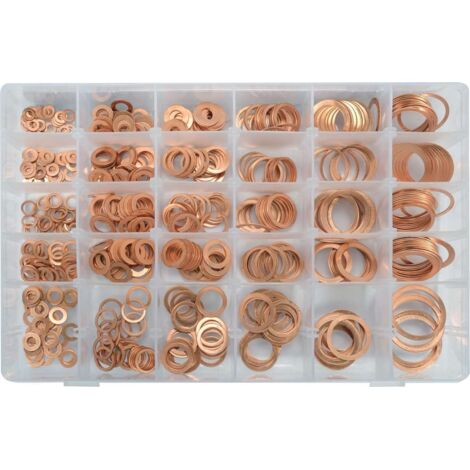 SET DI RONDELLE IN RAME 580 PEZZI - YT-068711 (1/2)