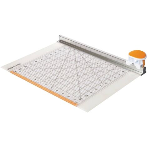 GHIGLIOTTINA CON LAMA ROTANTE E RIGHELLO 12”X12” - FS-1016264 (1/4)