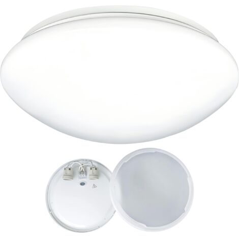 DAISY RIVA plafoniera rotonda da superficie IP44 2xE27 Bianca