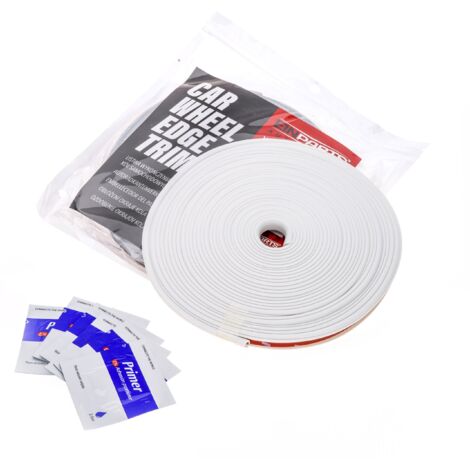 Striscia decorativa sportiva per cerchioni 8m BIANCO (1/5)