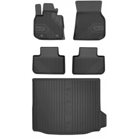 SET 77 Tappetini in gomma e tappetino BMW X3 G01 dal 2017