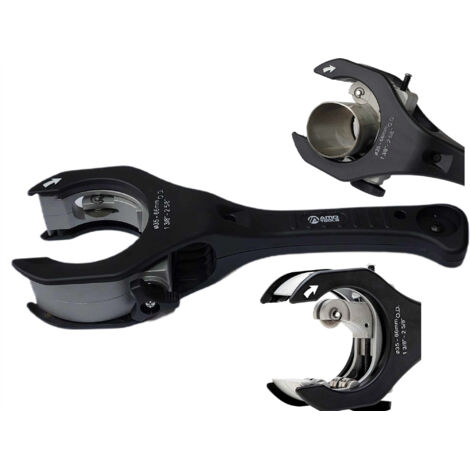 Taglierina a cricchetto per il taglio di tubi di scarico in alluminio e rame da 35-66 mm