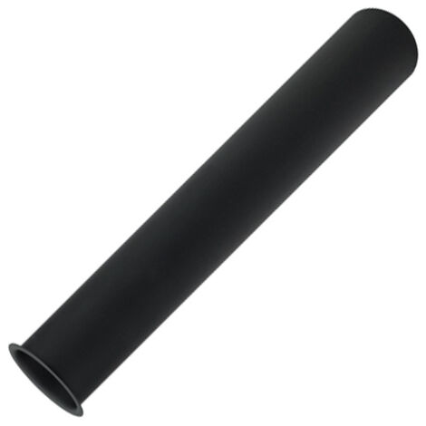 Tubo sifone 32 mm con flangia, nero, lunghezza 250 mm