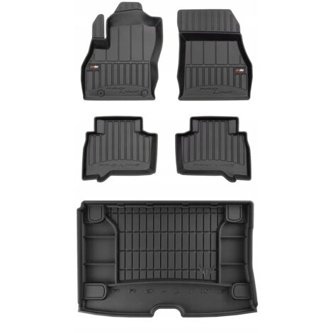 SET 3D Tappetini e tappetino per bagagliaio Fiat Fiorino 2008-2020 1p (1/5)