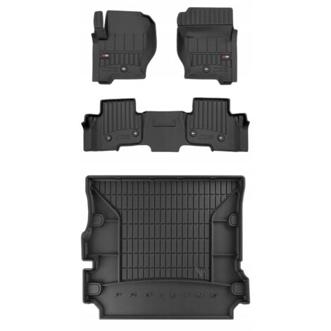 SET tappetini in gomma 3D Land Rover Discovery 4 2009-2017 con