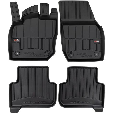 Tappetini In Gomma Per VW Tiguan III (dal 2024) – Set 4 Pezzi, Nero, Design A Nido D'ape, Inodori