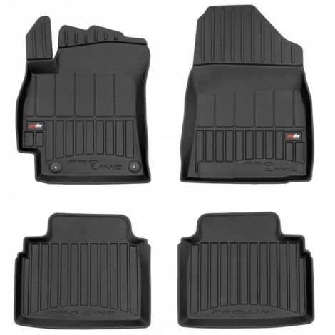 SMK Set di tappetini in gomma e tappetini per il bagagliaio per Hyundai ix20 2010-2019 Migliorare il comfort di viaggio con tappetino antiscivolo auto 3D- tappetini per tutte le stagioni auto, protezi