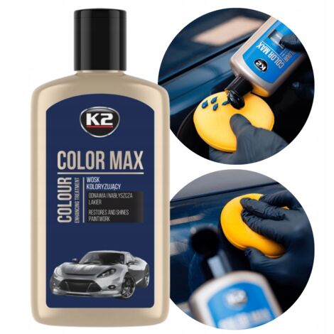 Pasta colorante per cera per auto K2 Color Max 250 ml (1/5)