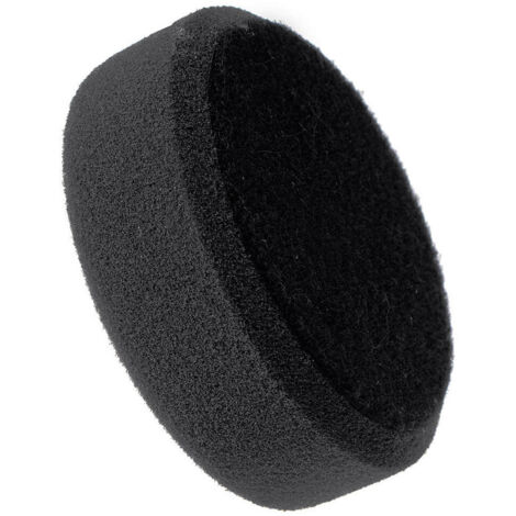 Tampone per lucidatura morbido 80/70 con disco in spugna in velcro per lucidatura nero ABW