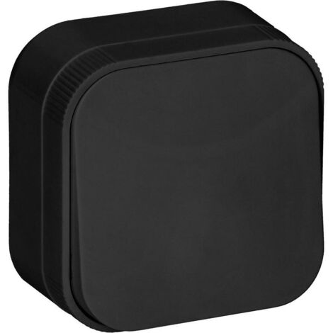 Interruttore unipolare da superficie ToDo IP20 nero