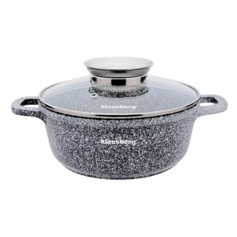 Pentola con rivestimento in marmo 1,3L 16cm KLAUSBERG KB-7519 (1/5)