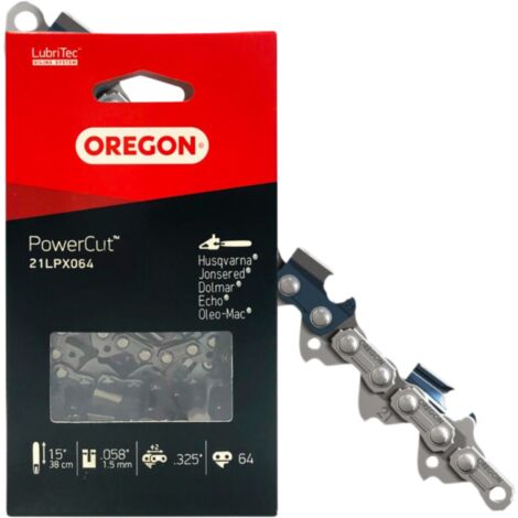 Catena per sega a scalpello Oregon PowerCut 21LPX064E .325/1,5 mm - 64 maglie