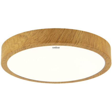 Lampada da soffitto a LED ATUT C 18W 4000K IP44 rovere (1/2)