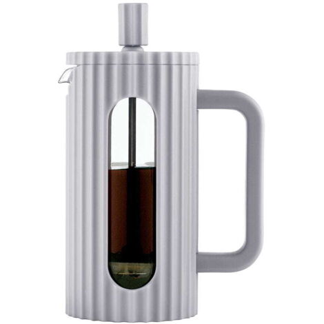 Caffettiera/caffettiera in vetro French Press 350 ml grigio KLAUSBERG KB-7742