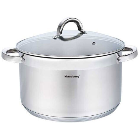 PENTOLA CON COPERCHIO 30cm KLAUSBERG KB-7129 11,5L (1/5)
