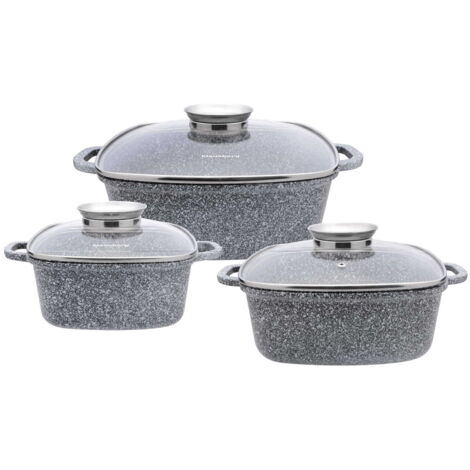 SET DI PENTOLE IN MARMO KLAUSBERG KB-7534 (1/5)
