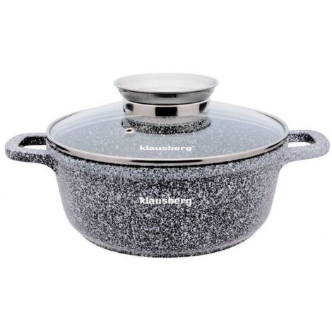 Pentola con rivestimento in marmo 4,5L 24cm KLAUSBERG KB-7522 (1/5)