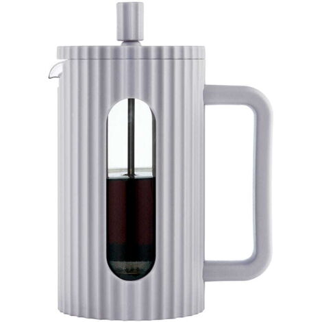 Caffettiera a stantuffo in vetro, 600 ml, colore grigio KLAUSBERG KB-7747