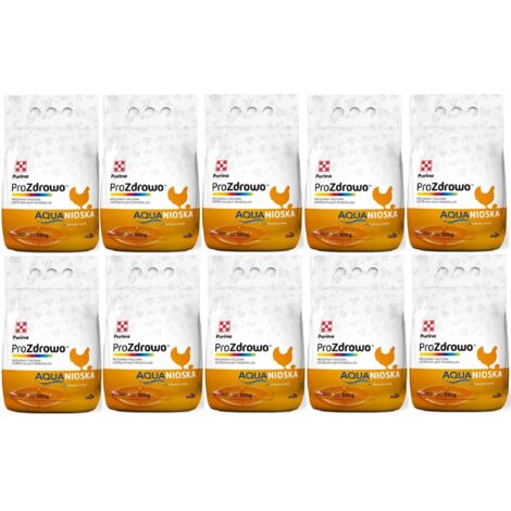 Purina ProZdrowo aqua deposizione 500 g miscela di mangime x 10 pezzi
