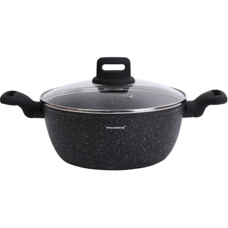 Pentola con rivestimento in marmo 24cm 3,7L KLAUSBERG KB-7671 (1/5)