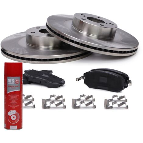 SET DISCHI E PASTIGLIE FRENO ANTERIORI SUBARU IMPREZA, LEGACY V, OUTBACK 1.5/1.6/2.5 10.00- 202401 (1/4)