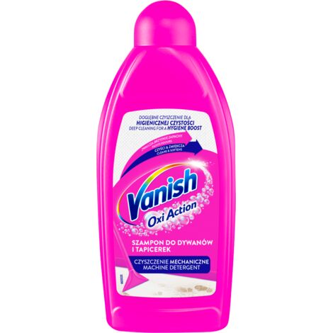Vanish Oxi Action - Shampoo per tappeti e tappezzeria 500 ml - Rimuove le macchie e rinfresca