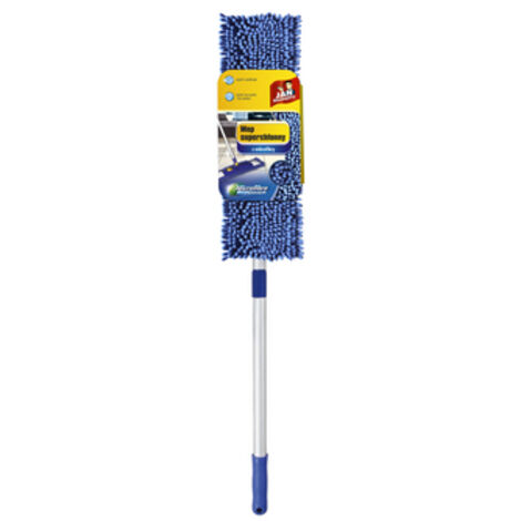 Addis Mocio Spray 2 In 1 Con Testa Piatta In Microfibra 40 Cm - Panno Lavabile, Bottiglia Ricaricabile - 3