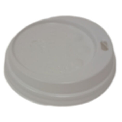 Coperchio bianco Huhtamaki per tazze da caffè con diametro di 80 mm