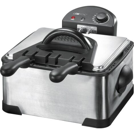 Clatronic FR 3195 friggitrice in acciaio inox 4 litri